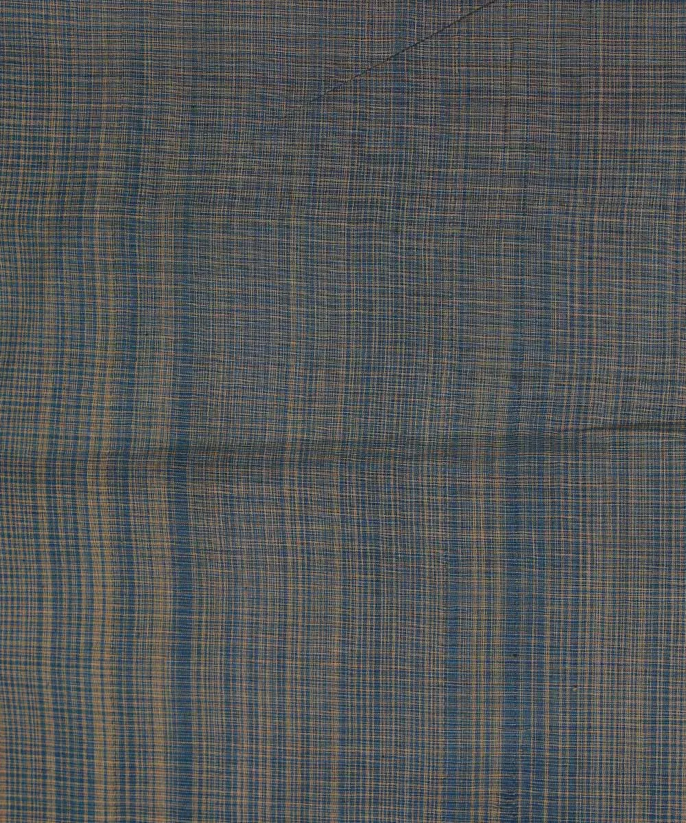 0.9m Handloom Dark Green Cotton Fabric