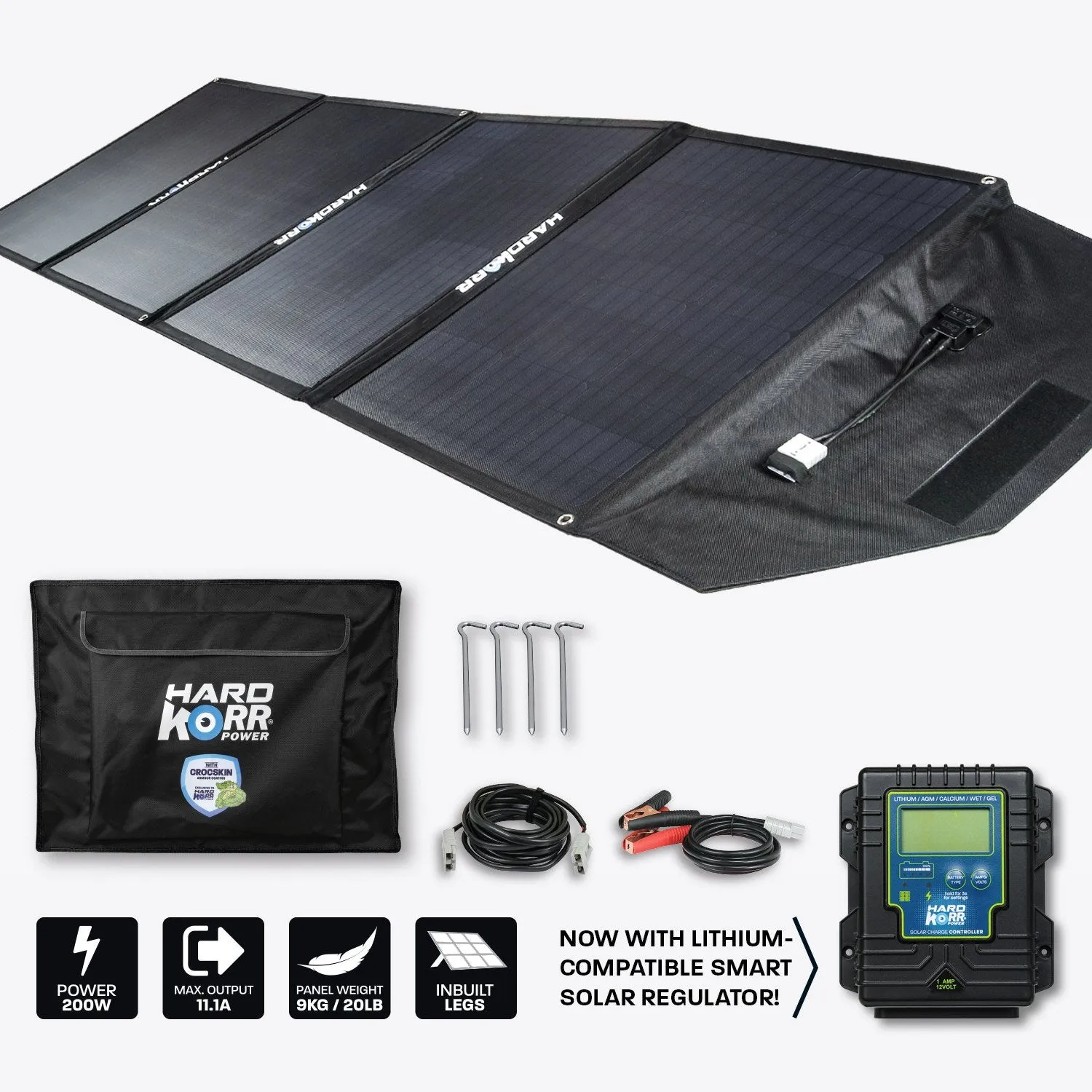 200W Heavy Duty Solar Mat with Crockskin Cell Armor