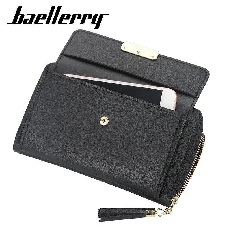 2020 Fashion Long Women Wallets High Quality Sequined Pu Leather Card Holder Female Purse Zipper Wal