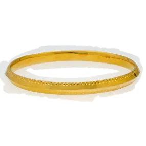 22K Yellow Gold Kada Bangle (31gm)