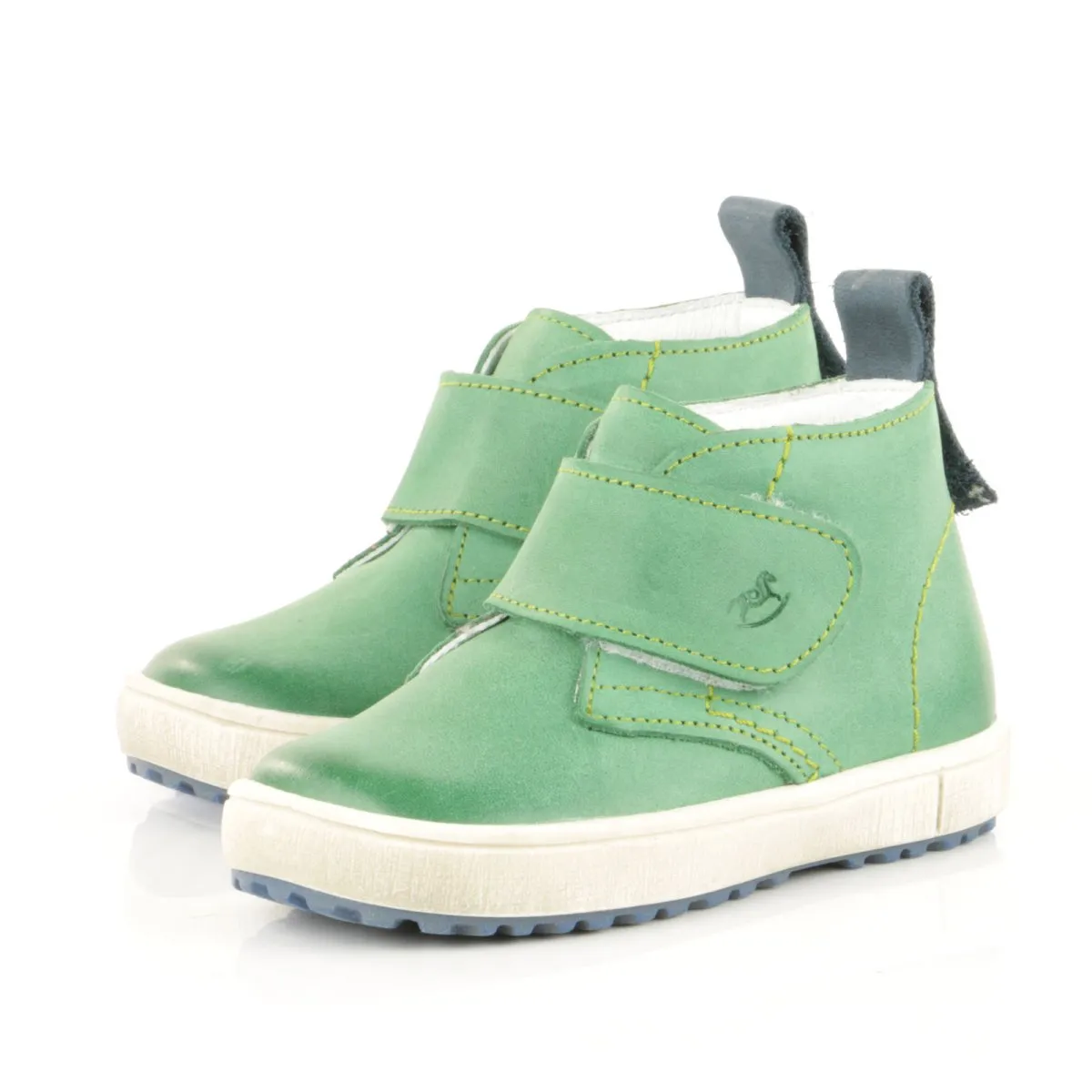 (2470-20 / 2489-20) Green Velcro Trainers