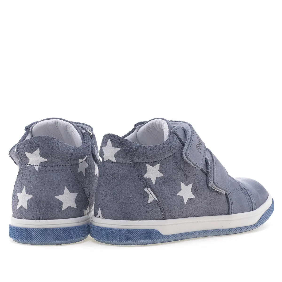 (2675A-2) Emel shoes velcro trainers stars