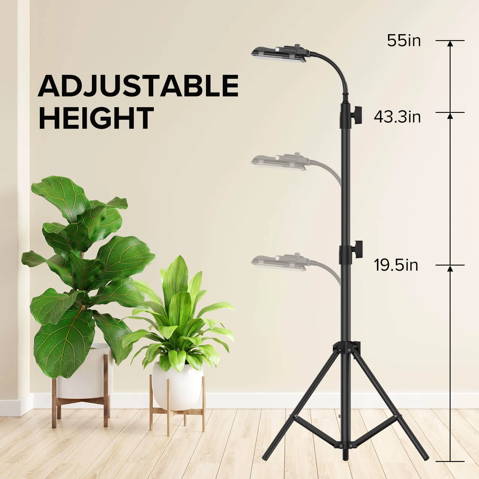 30W LED Grow Light With Tripod Stand(US ONLY)