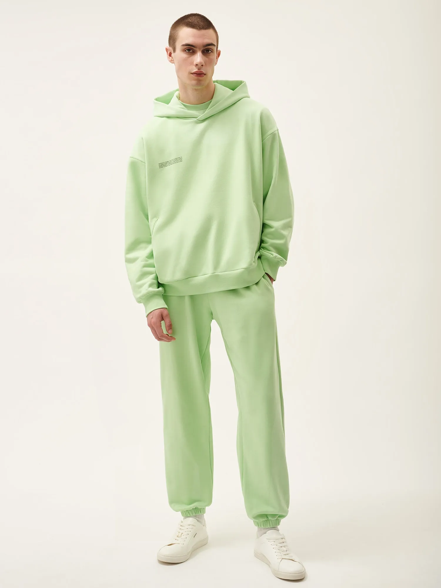 365 Midweight Track Pants—fennel green