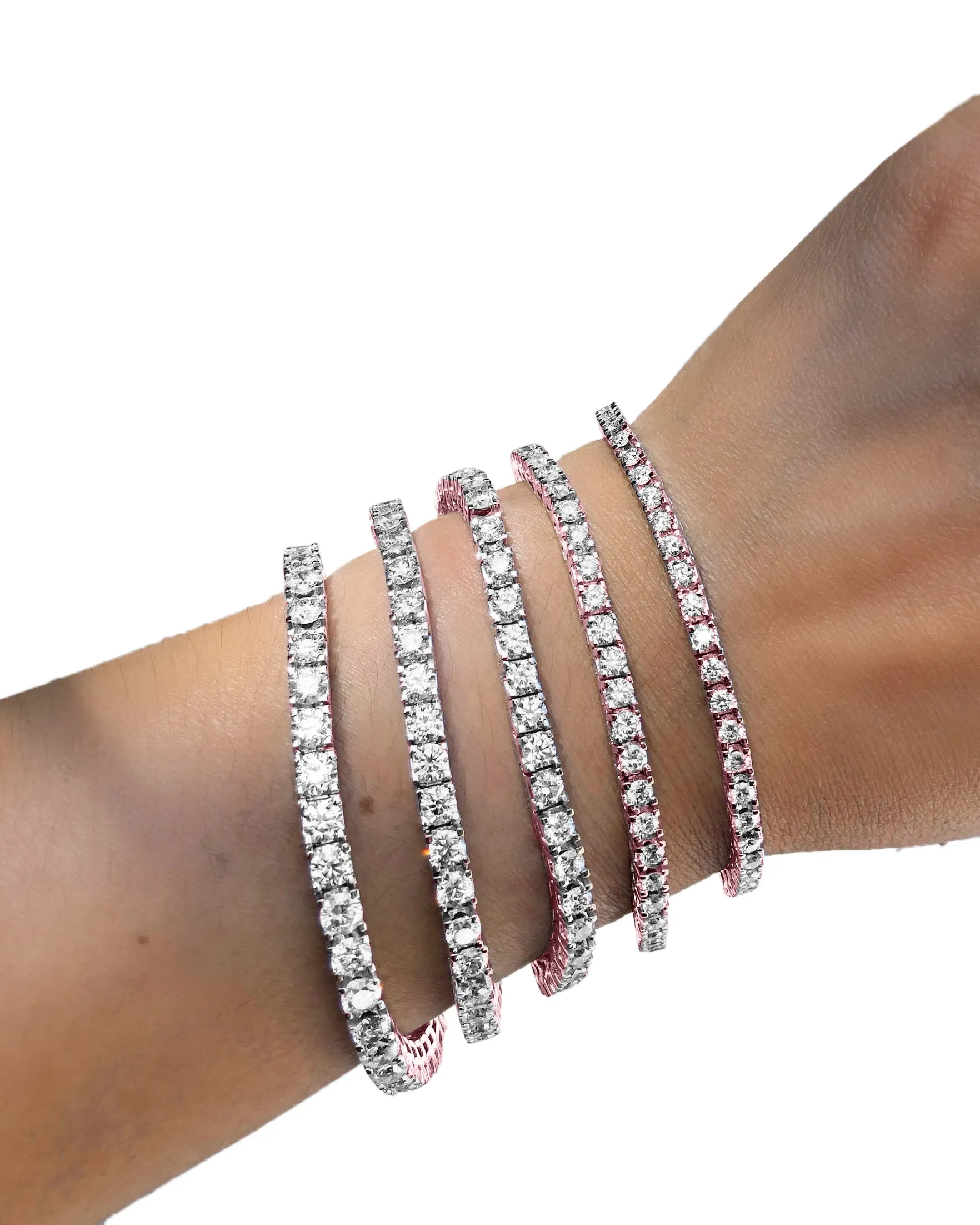 .925 Silver Tennis Bracelet