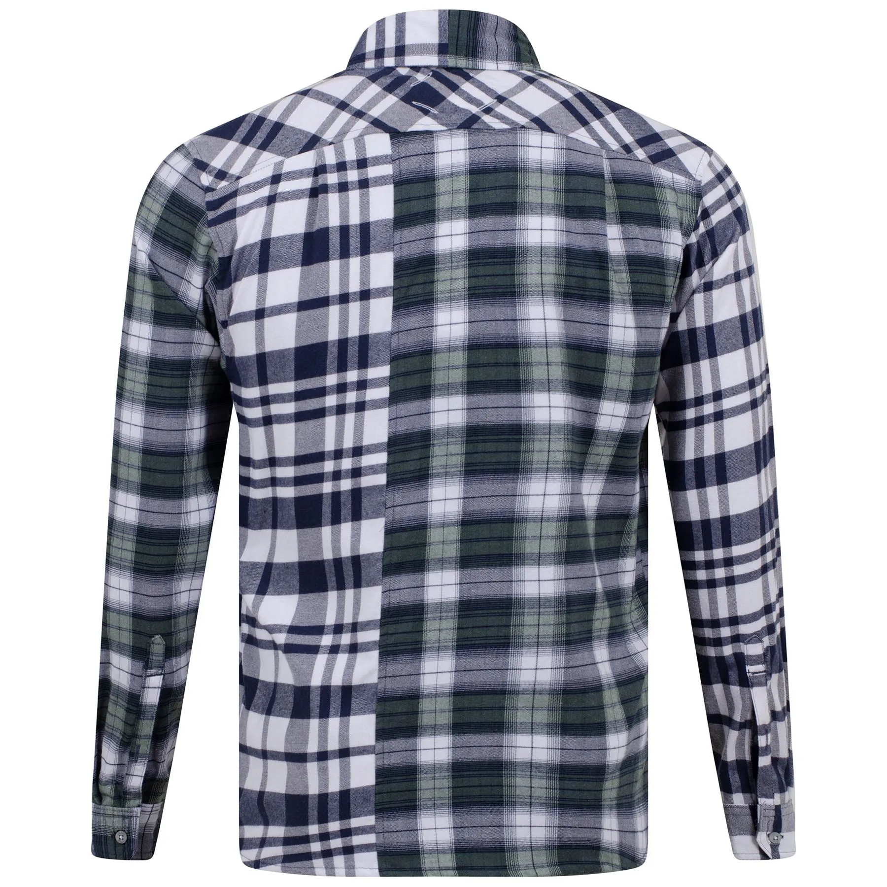 Adicross Long Sleeve Flannel Shirt White - AW22