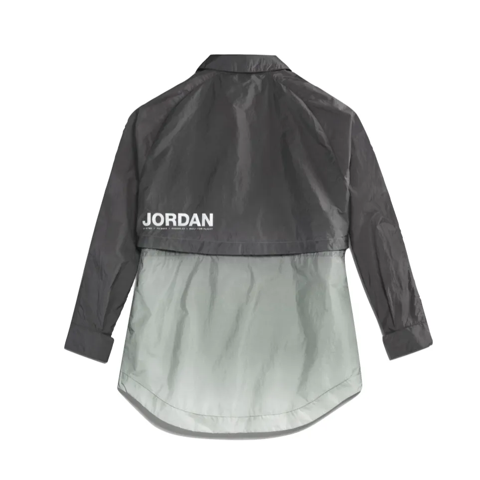 AIR JORDAN WOMEN'S WINDBREAKER - BLACK