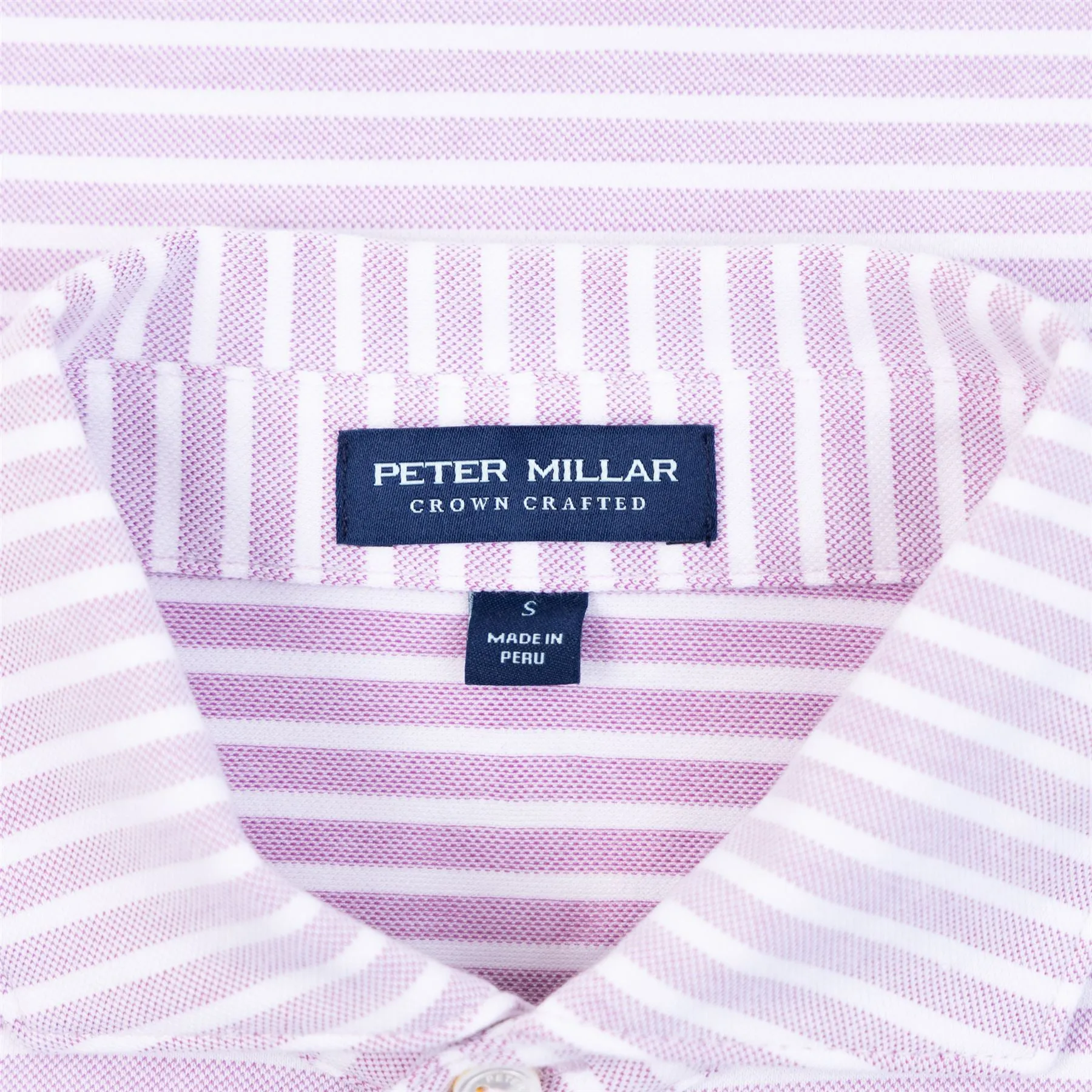 Albatross Tailored Fit Cotton Pique Polo Valencia Pink - SS24