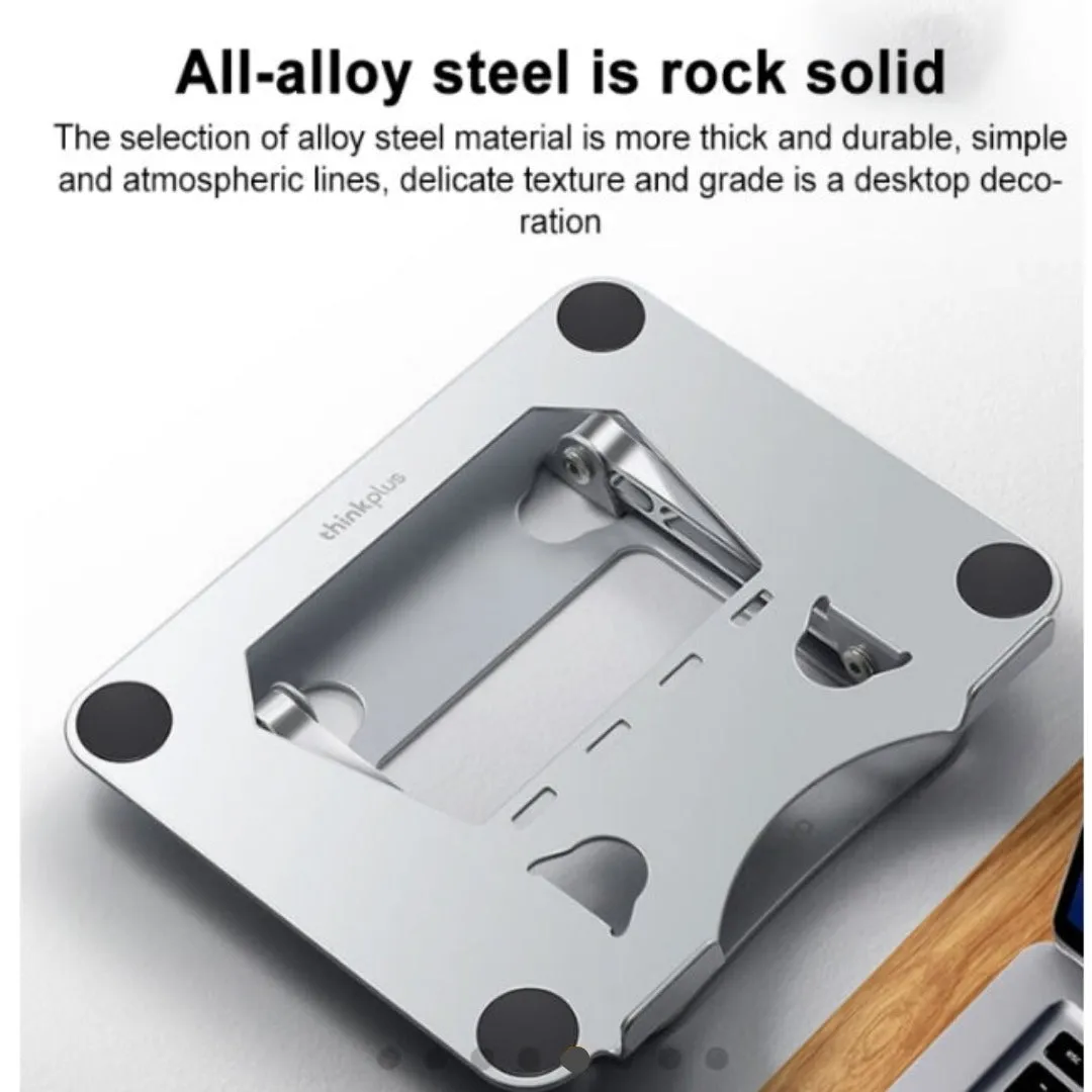 All-alloy Steel Rock Solid - Foldable Laptop Stand.