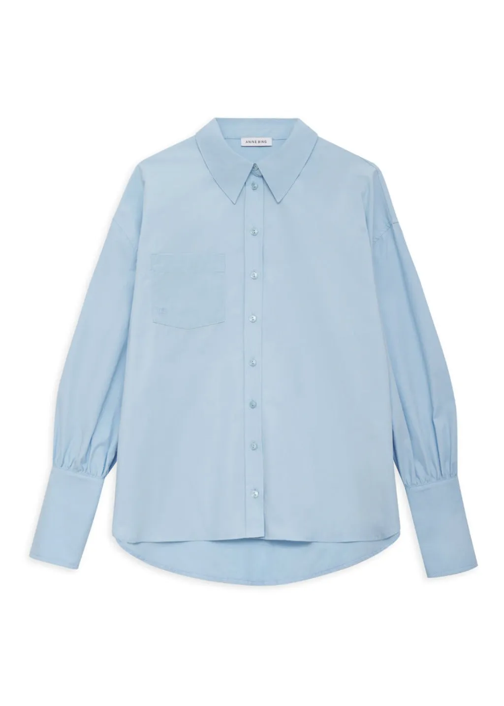 Anine Bing Maxine Shirt in Blue