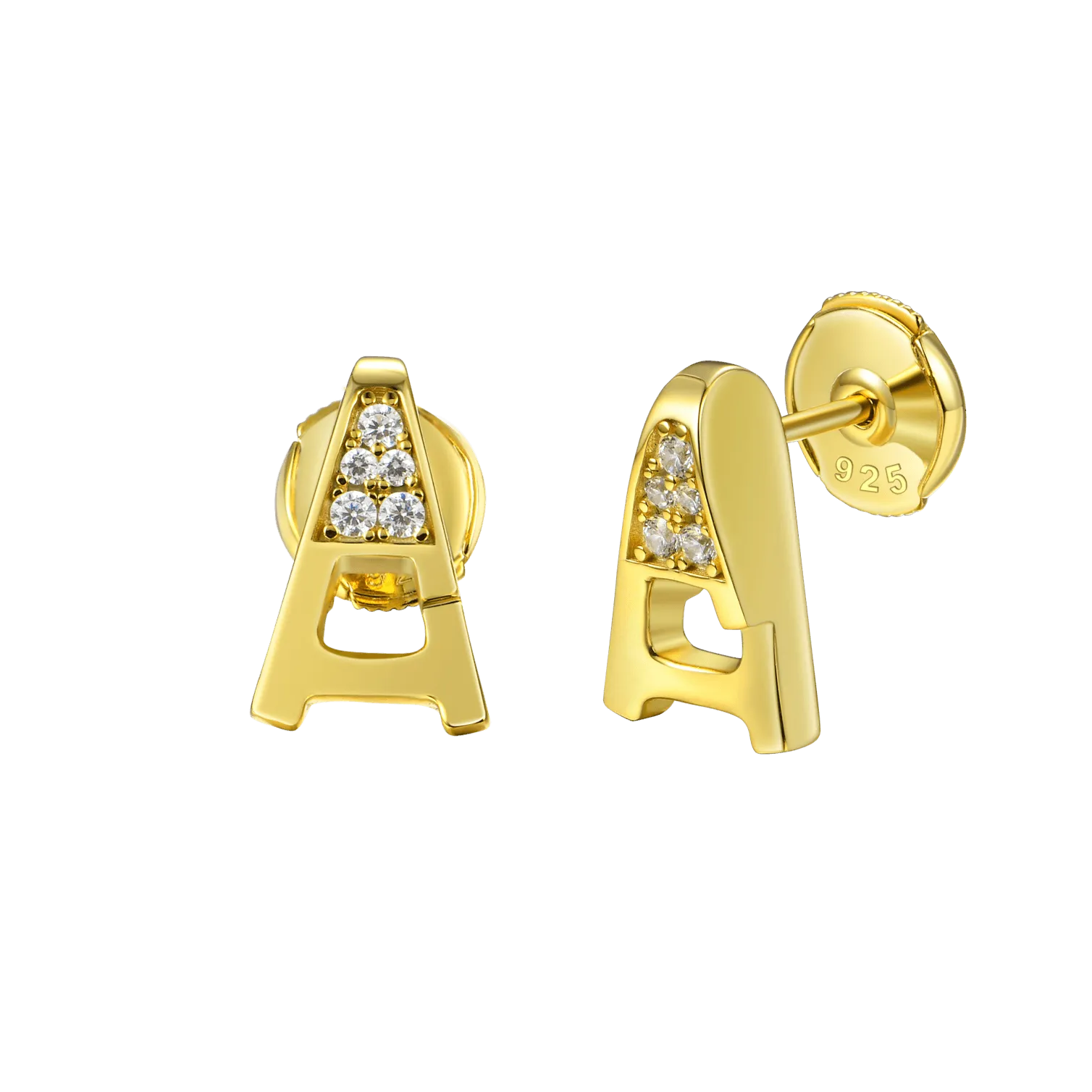 Aporro A® Stud Earrings-Pair