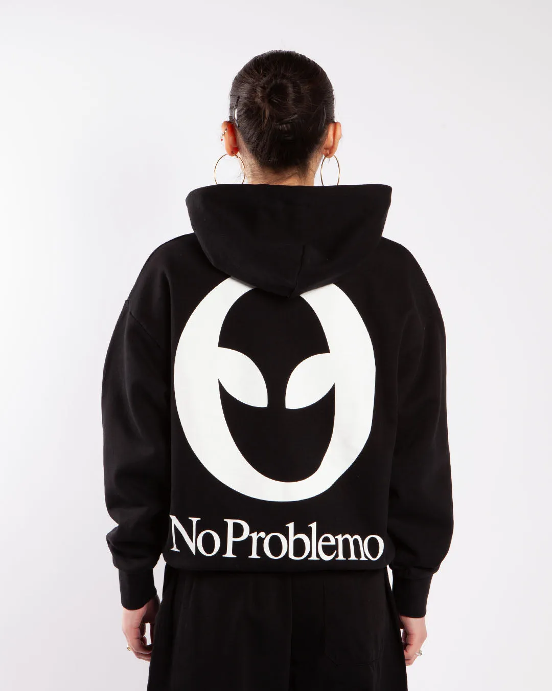 Aries No Problemo Alieno Hoodie Black