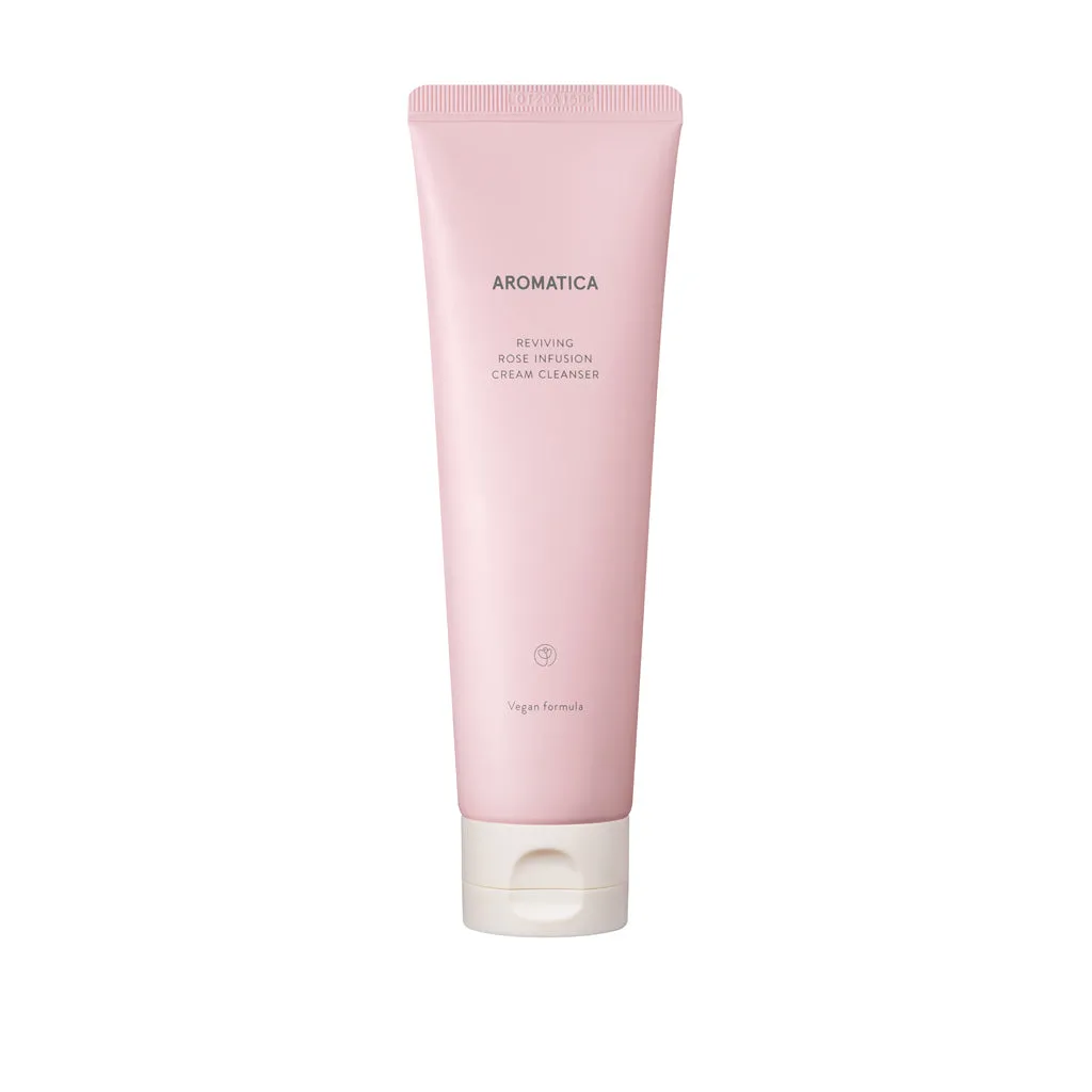 AROMATICA Reviving Rose Infusion Cream Cleanser