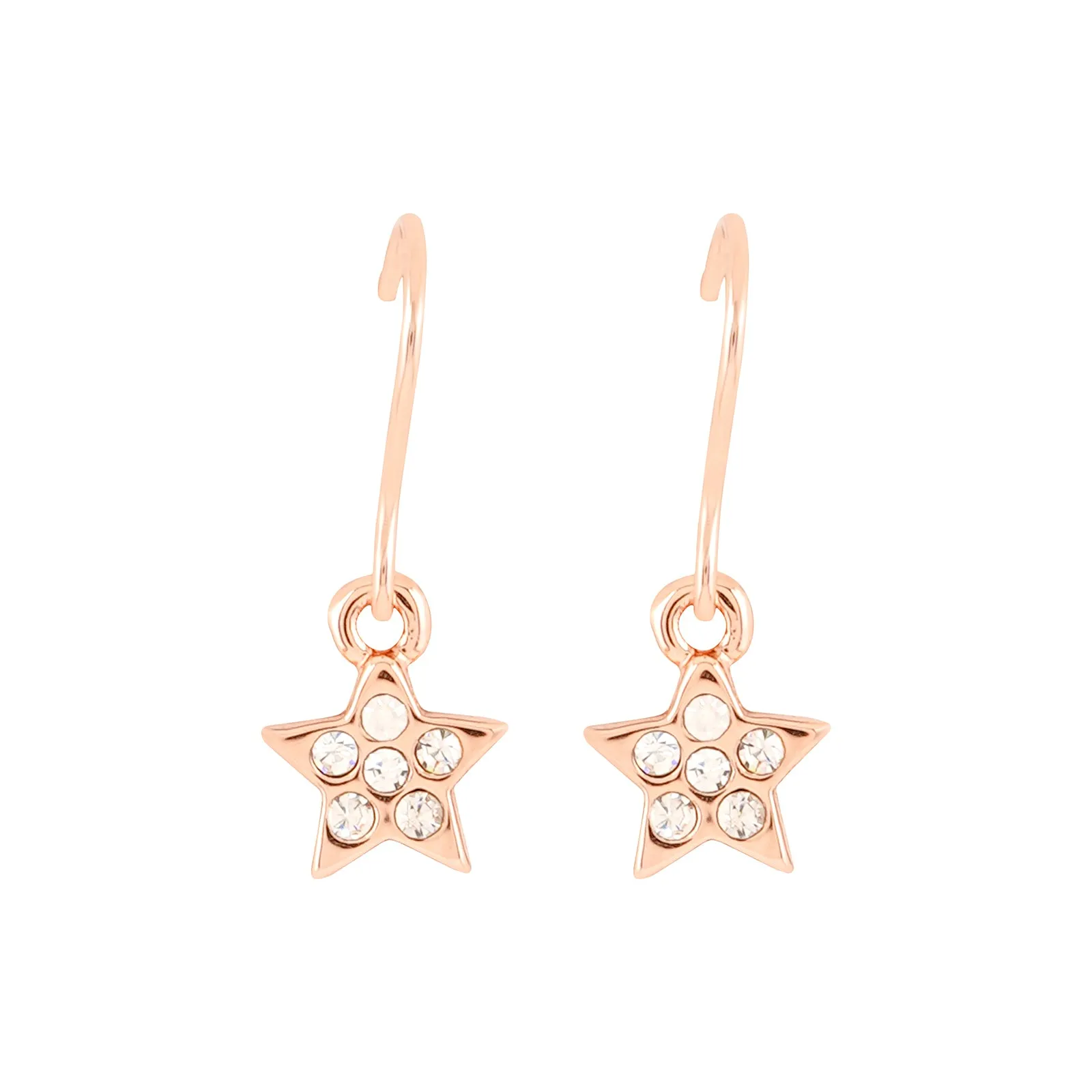 Astral Rhinestone Rosegold Charm Set