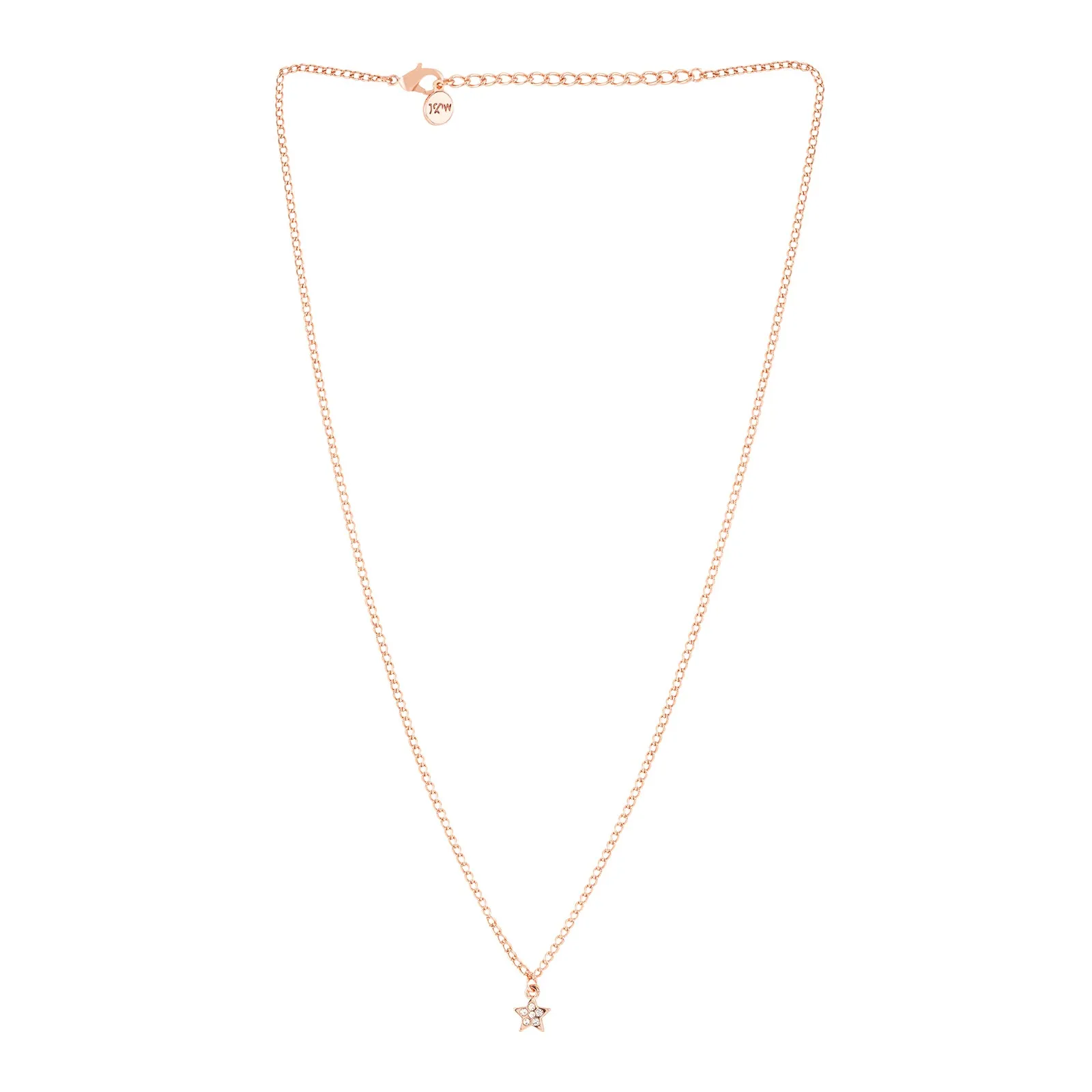 Astral Rhinestone Rosegold Charm Set