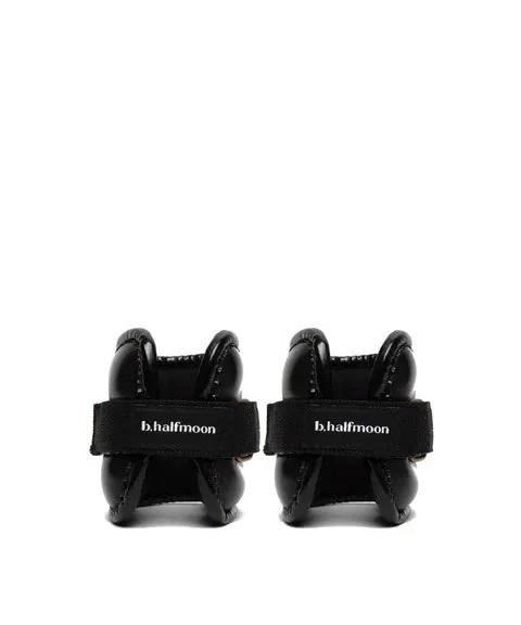 b, halfmoon strapped 1lb weights