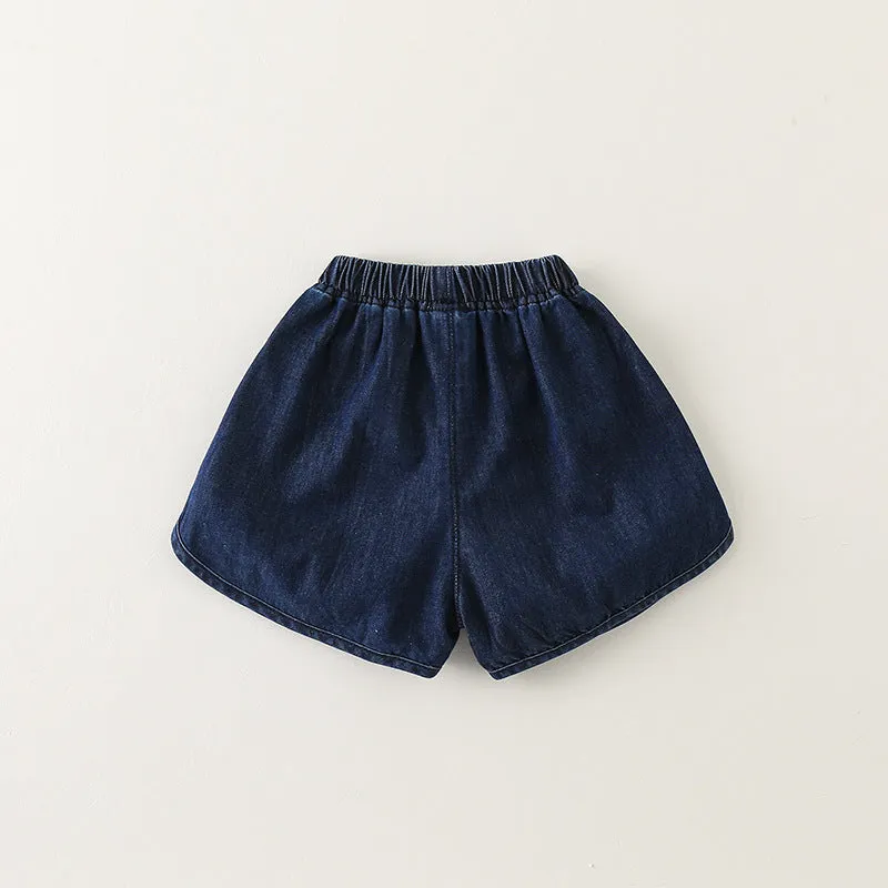 Baby Kid Girls Solid Color Shorts Wholesale 240409284