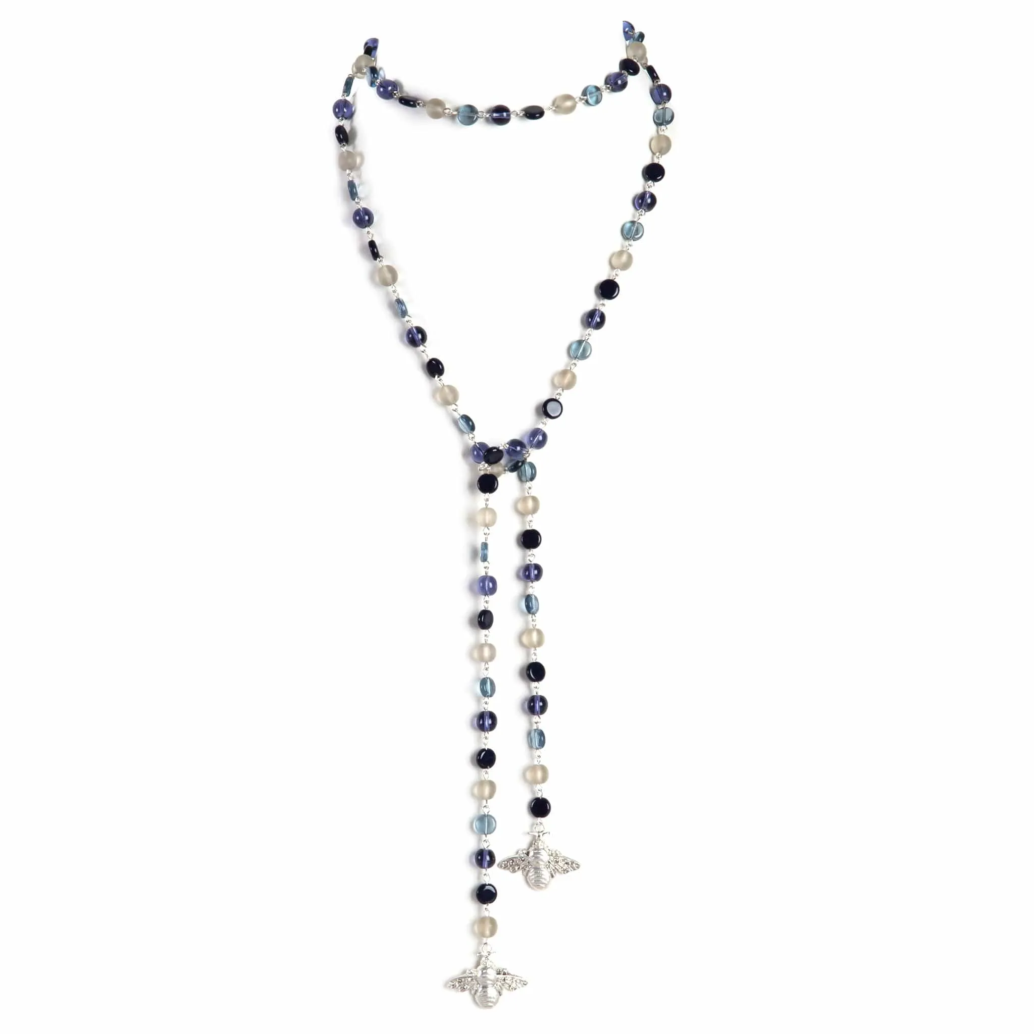 Beaded Bee Lariat - Magical Montana