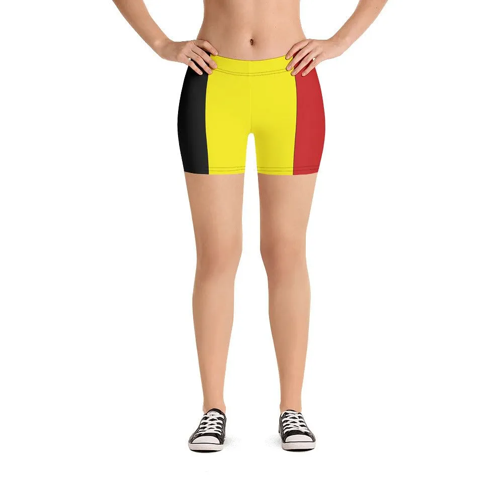 Belgian Shorts  / Colors Of The Belgian Flag / Women's Short