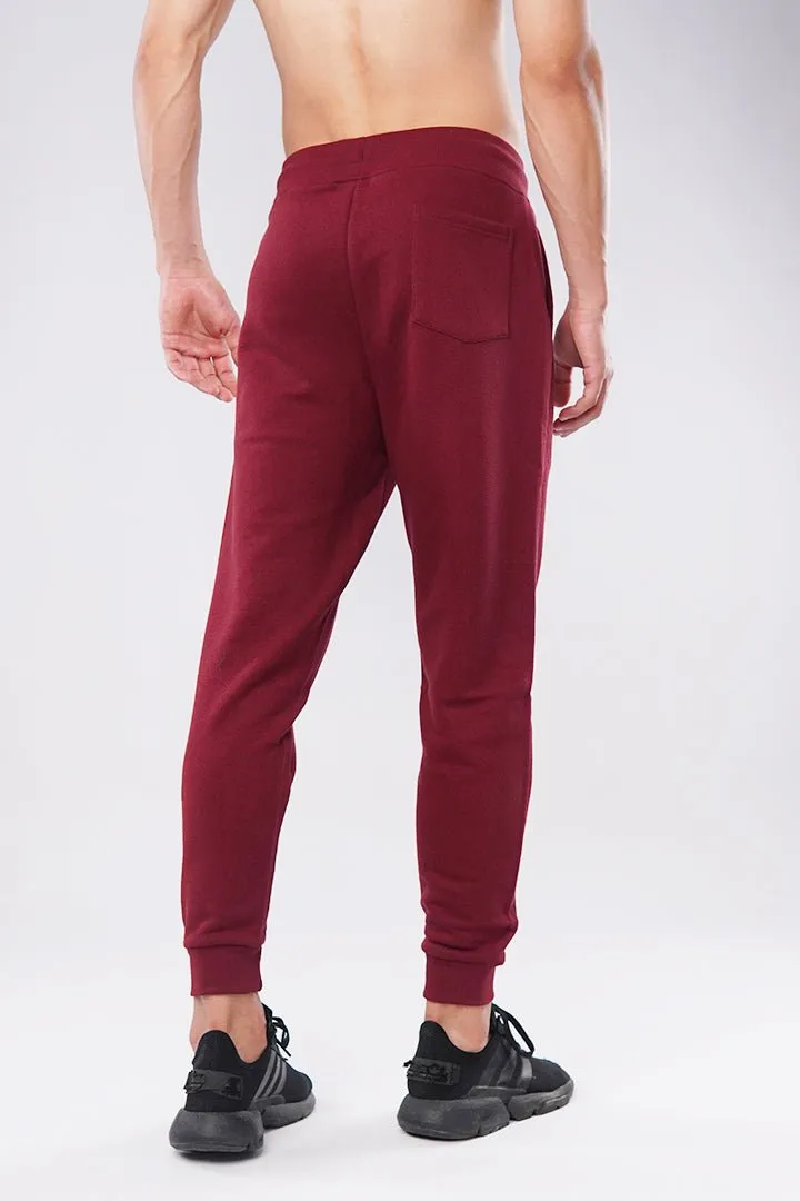 Berry Pique Terry Jogger Pants