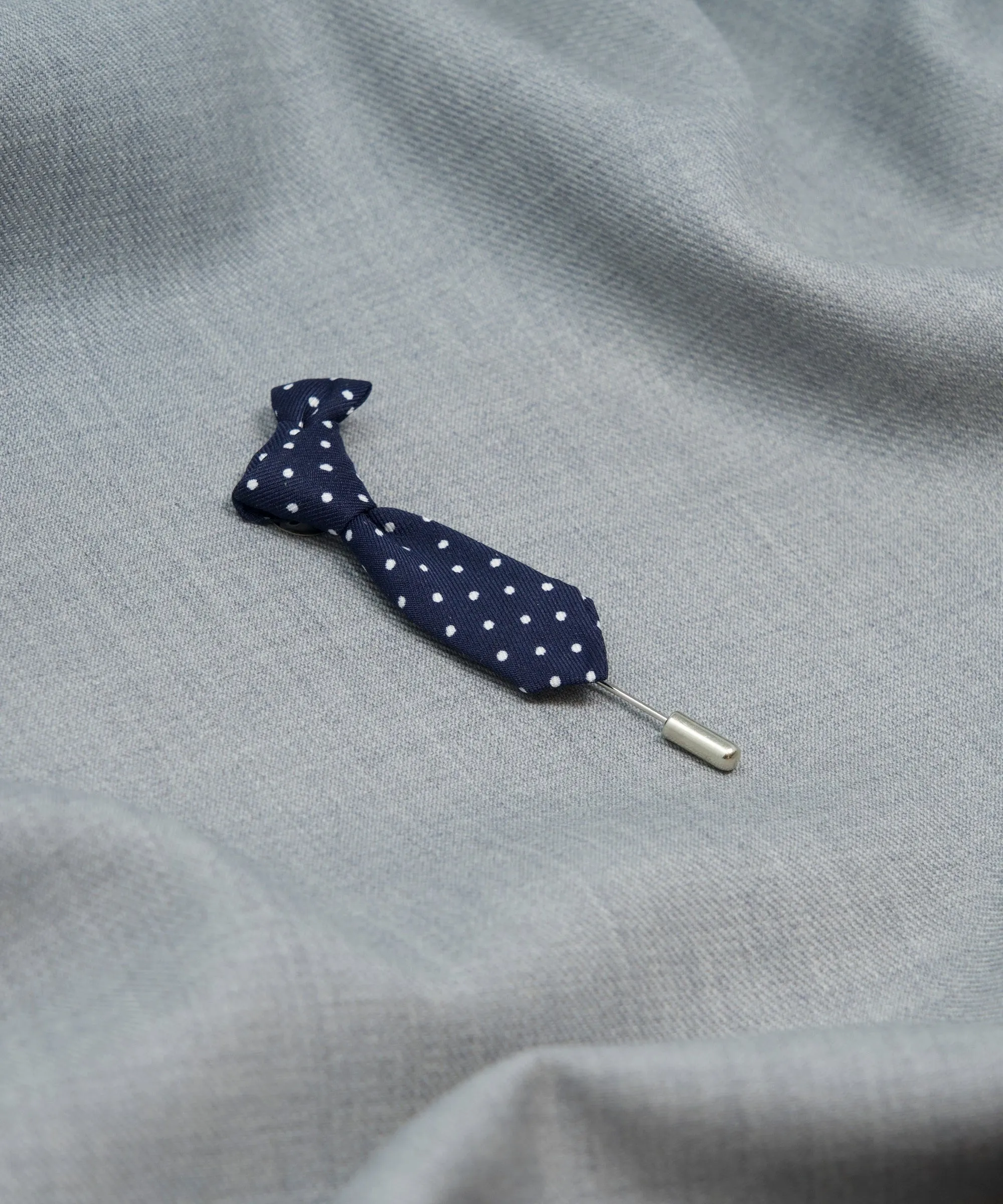 Blue Polka Dot Tie