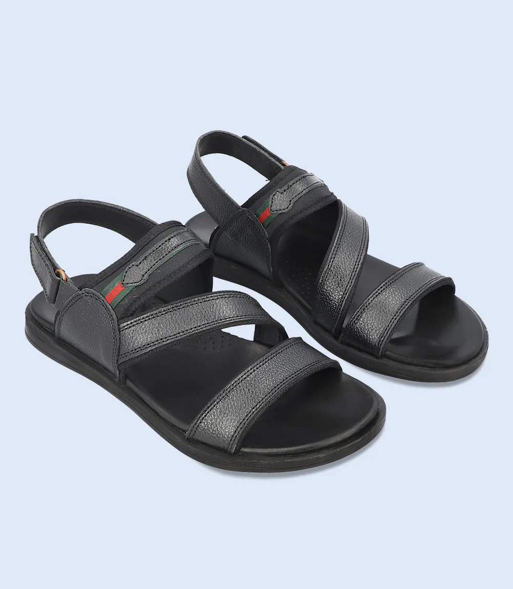 BM4668-BLACK-Men Sandal