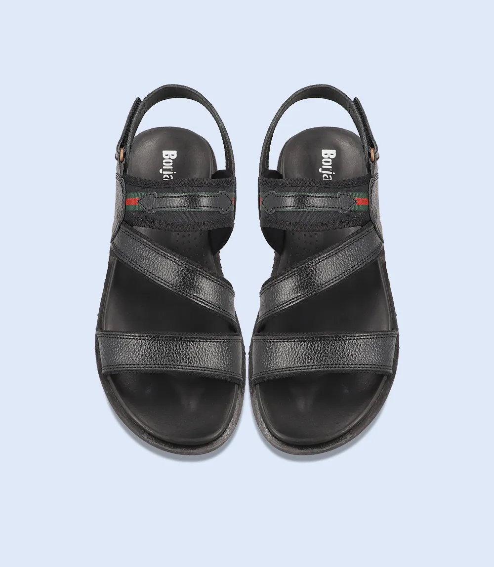 BM4668-BLACK-Men Sandal