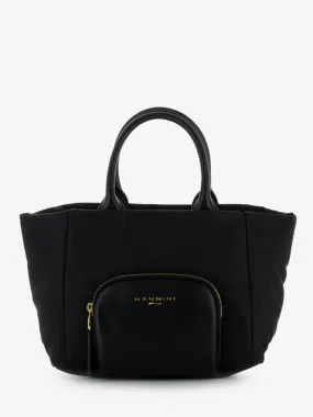 Borsa a mano Gardenia nylon nero