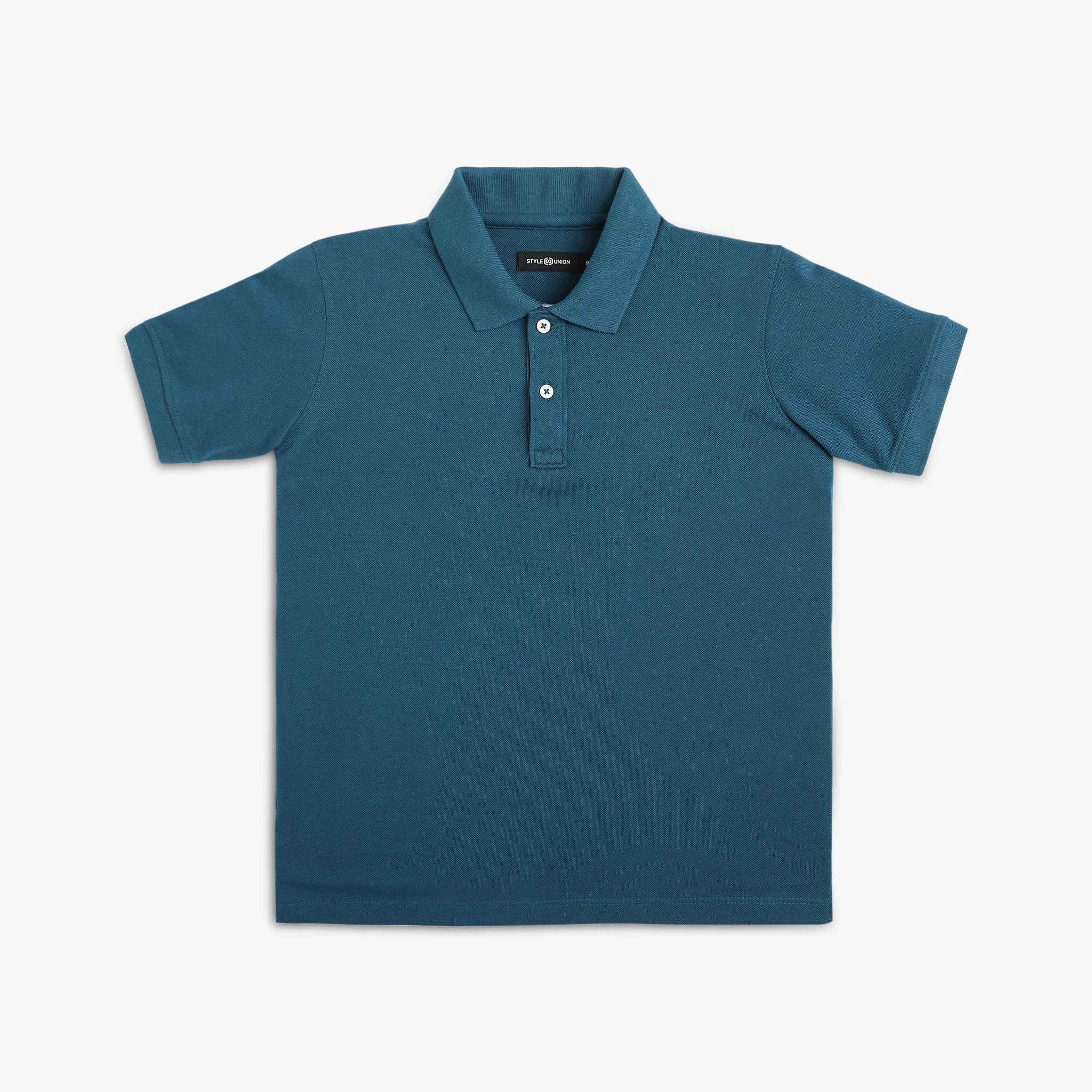 Boy's Regular Fit Solid Polo T-Shirt