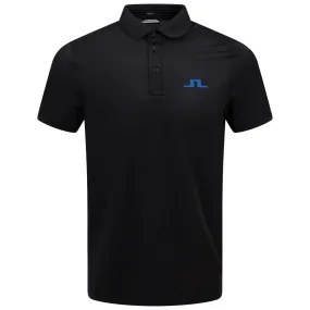 Bridge Regular Fit Tech Mesh Polo Black - SS24