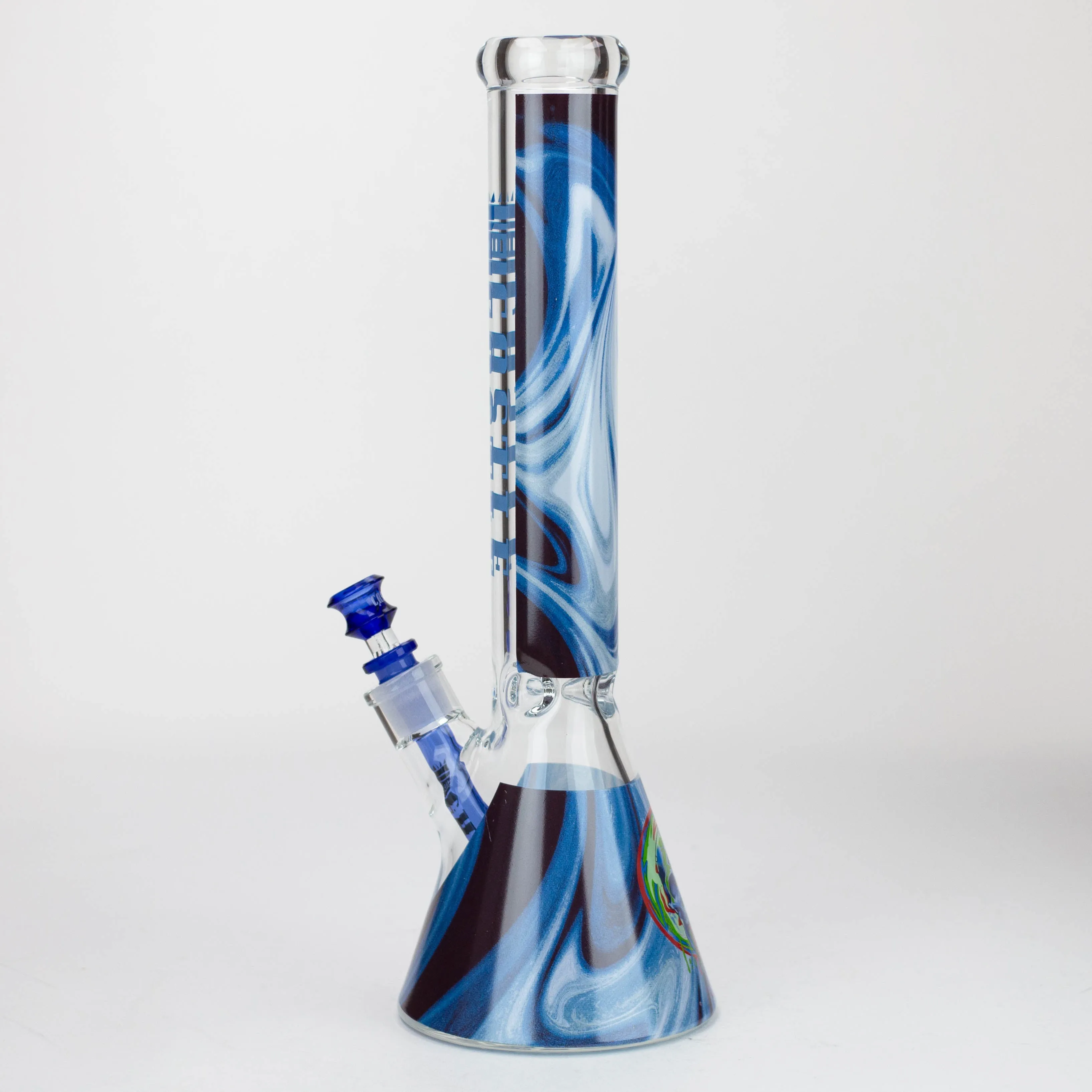 Castle Glassworks 16" Decal Beaker Bong