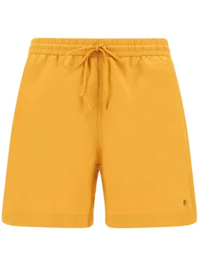 CHASE LOGO-EMBROIDERED WAISTBAND SWIM SHORTS