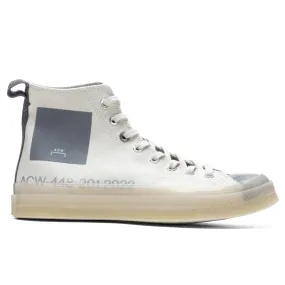 Converse x A-Cold-Wall Chuck 70 Hi - Silver Birch/Pavement/Stone