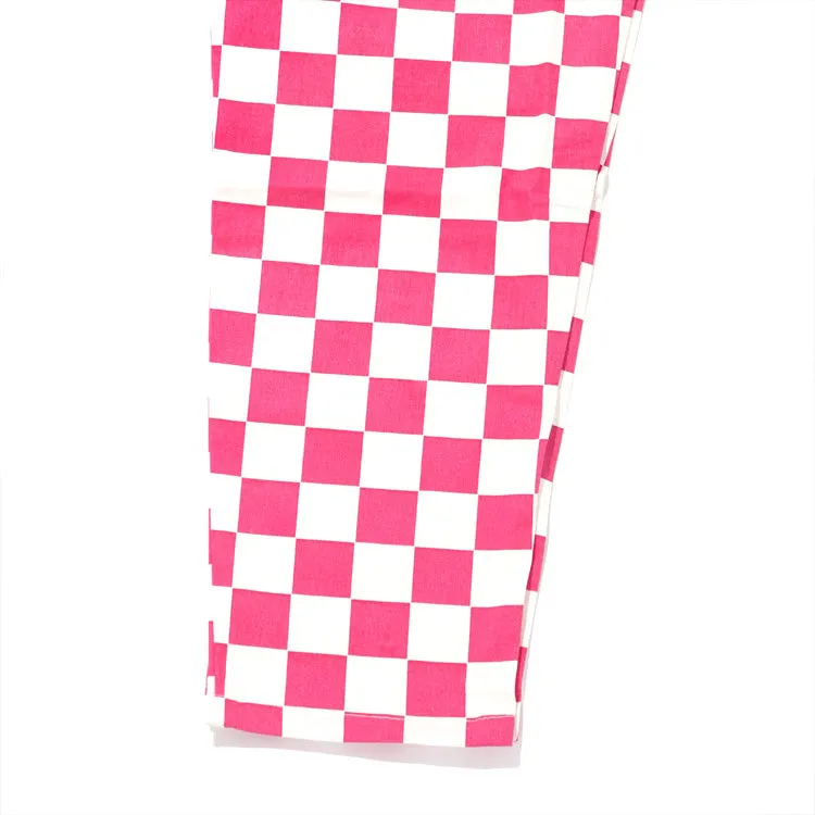 Cookman Chef Pants - Checker : Pink