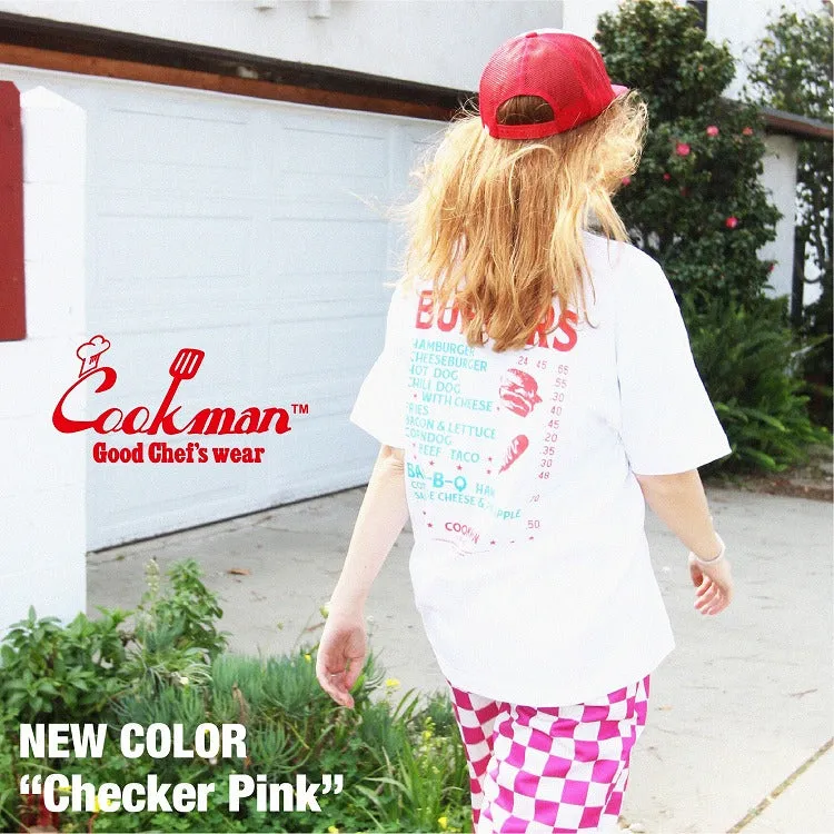 Cookman Chef Pants - Checker : Pink