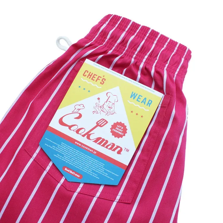 Cookman Chef Pants - Stripe : Pink