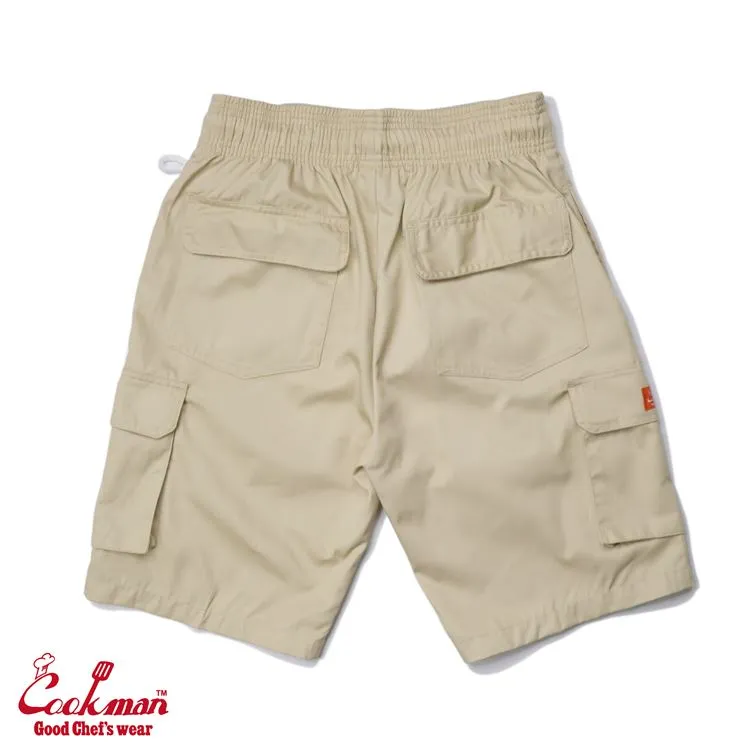 Cookman Chef Short Pants Cargo - Sand