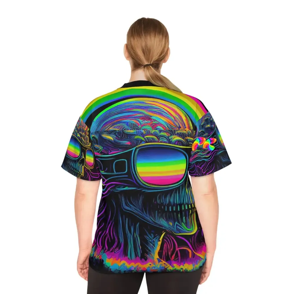 Cool Alien Rave Football Jersey