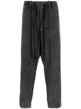 CORDUROY STRAIGHT-LEG TROUSERS