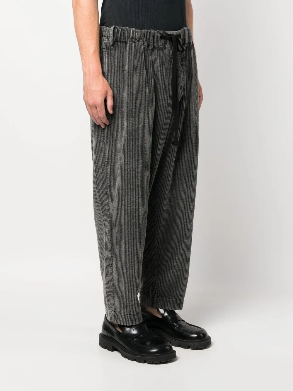 CORDUROY STRAIGHT-LEG TROUSERS