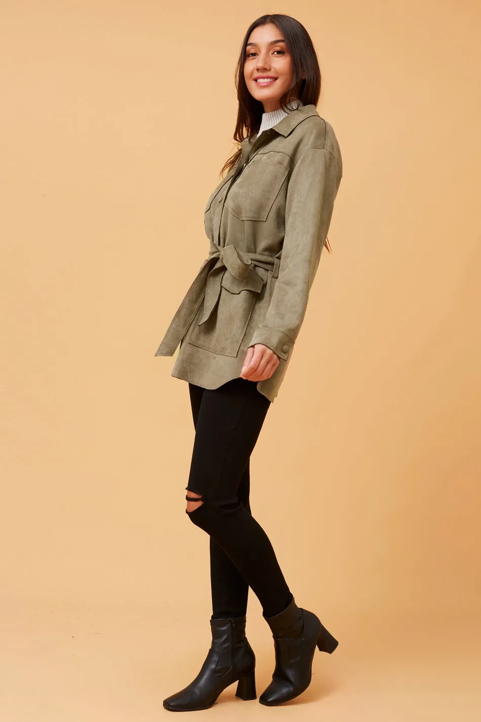 DANIA SUEDE JACKET