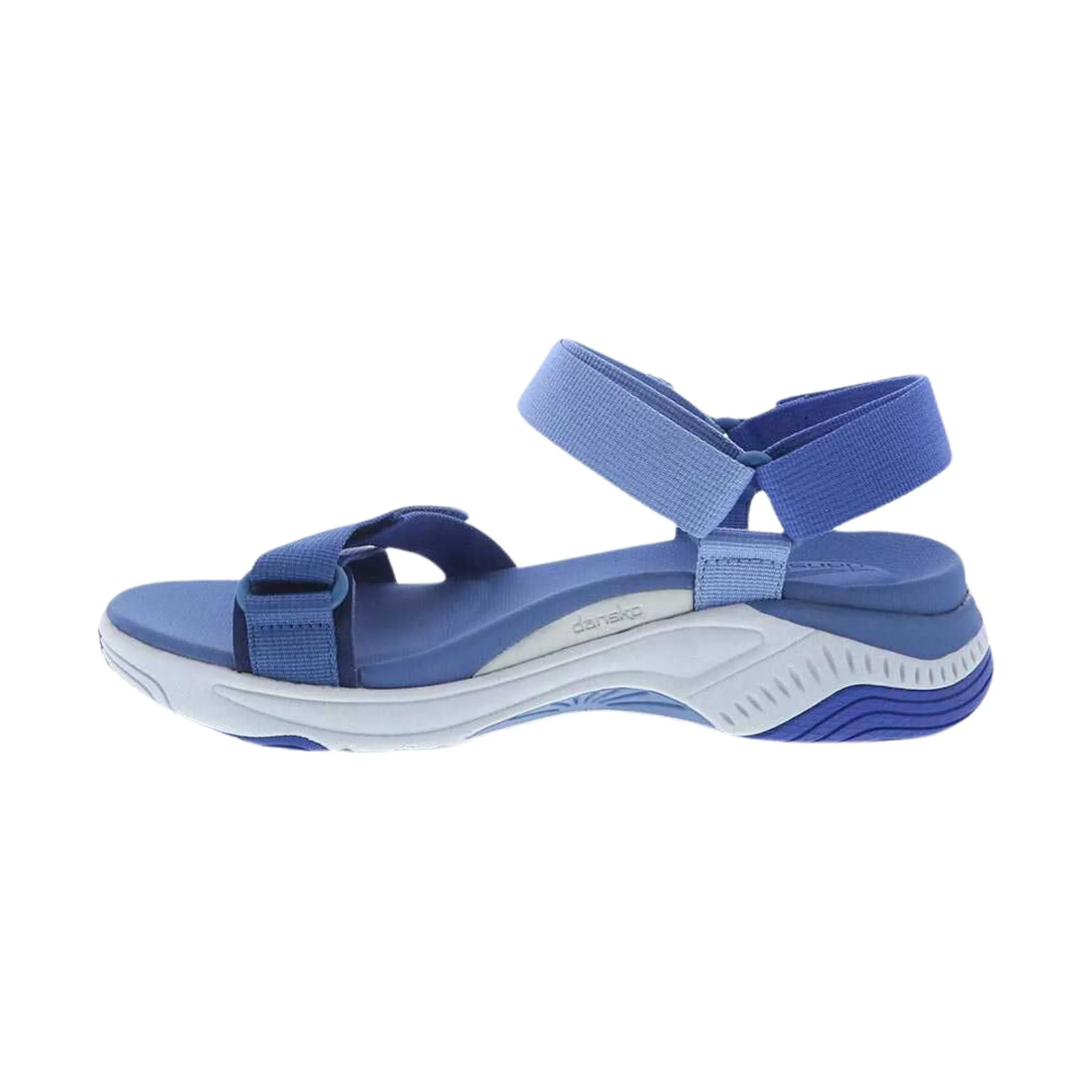 Dansko Women's Racquel Sandal - Blue Multi Webbing