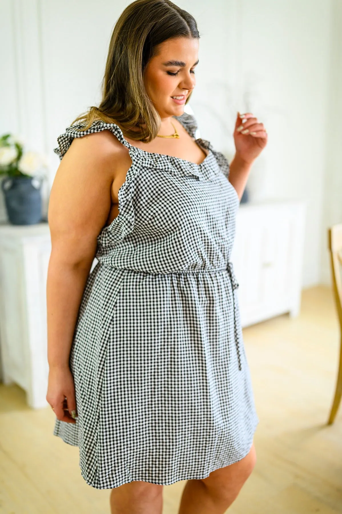 Day Date Gingham Dress