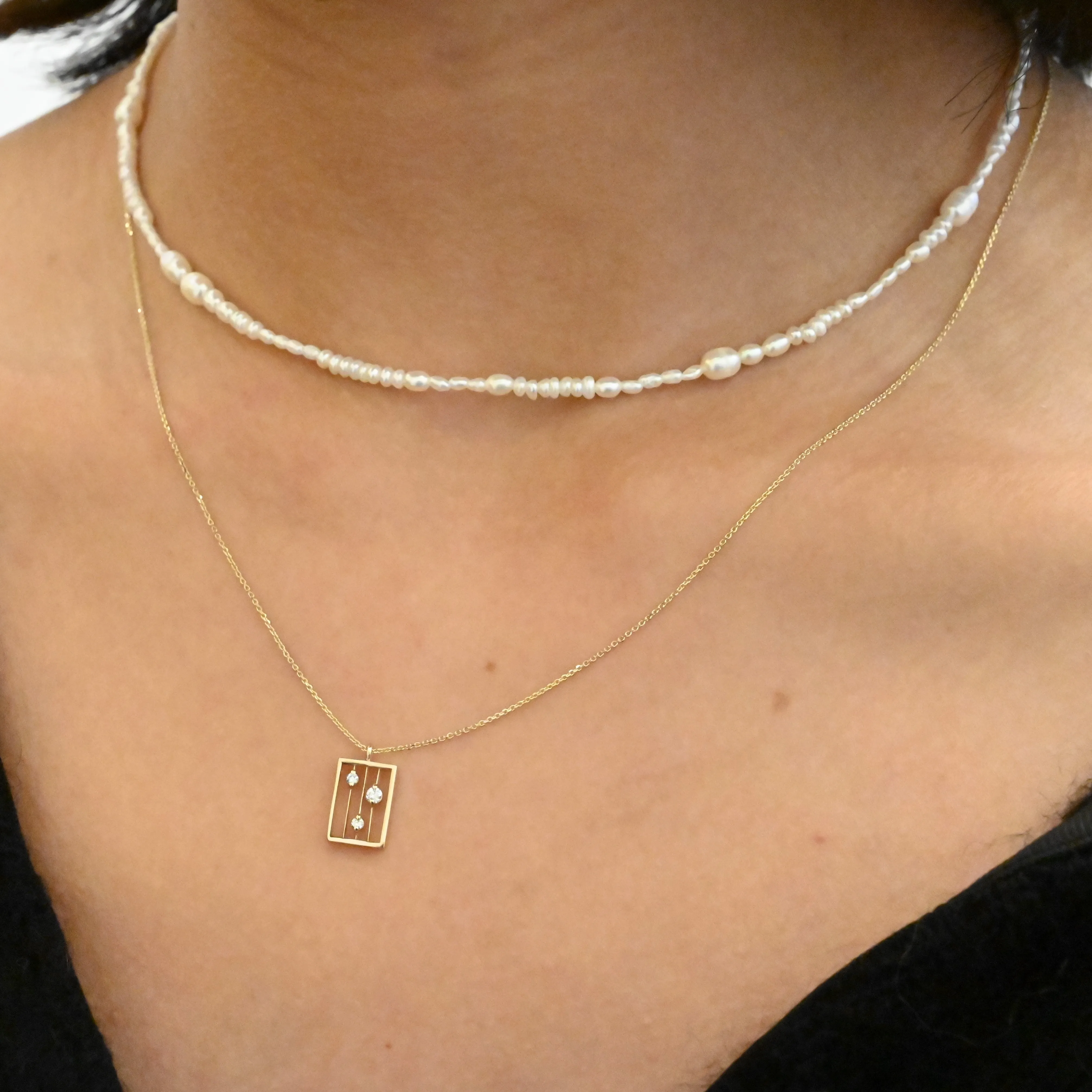 Diamond Drift Necklace