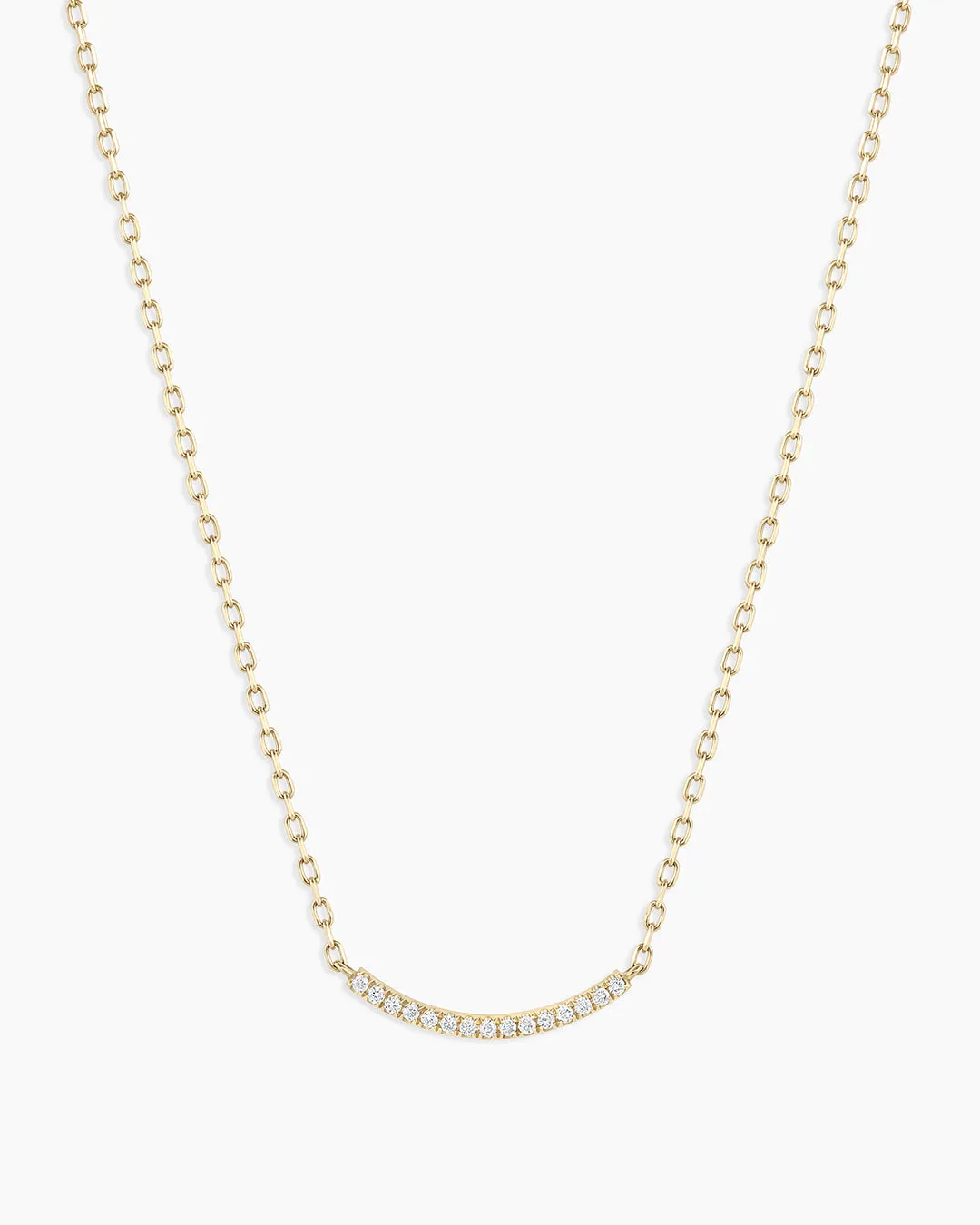 Diamond Taner Bar Mini Necklace