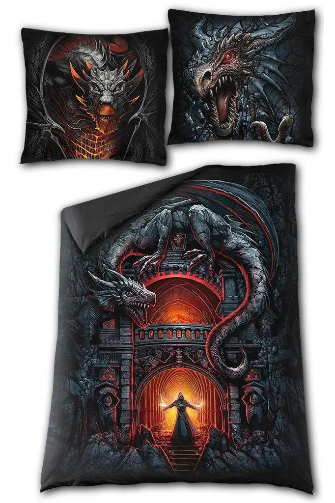 Draconis - Single Duvet Cover   UK And EU Pillow case