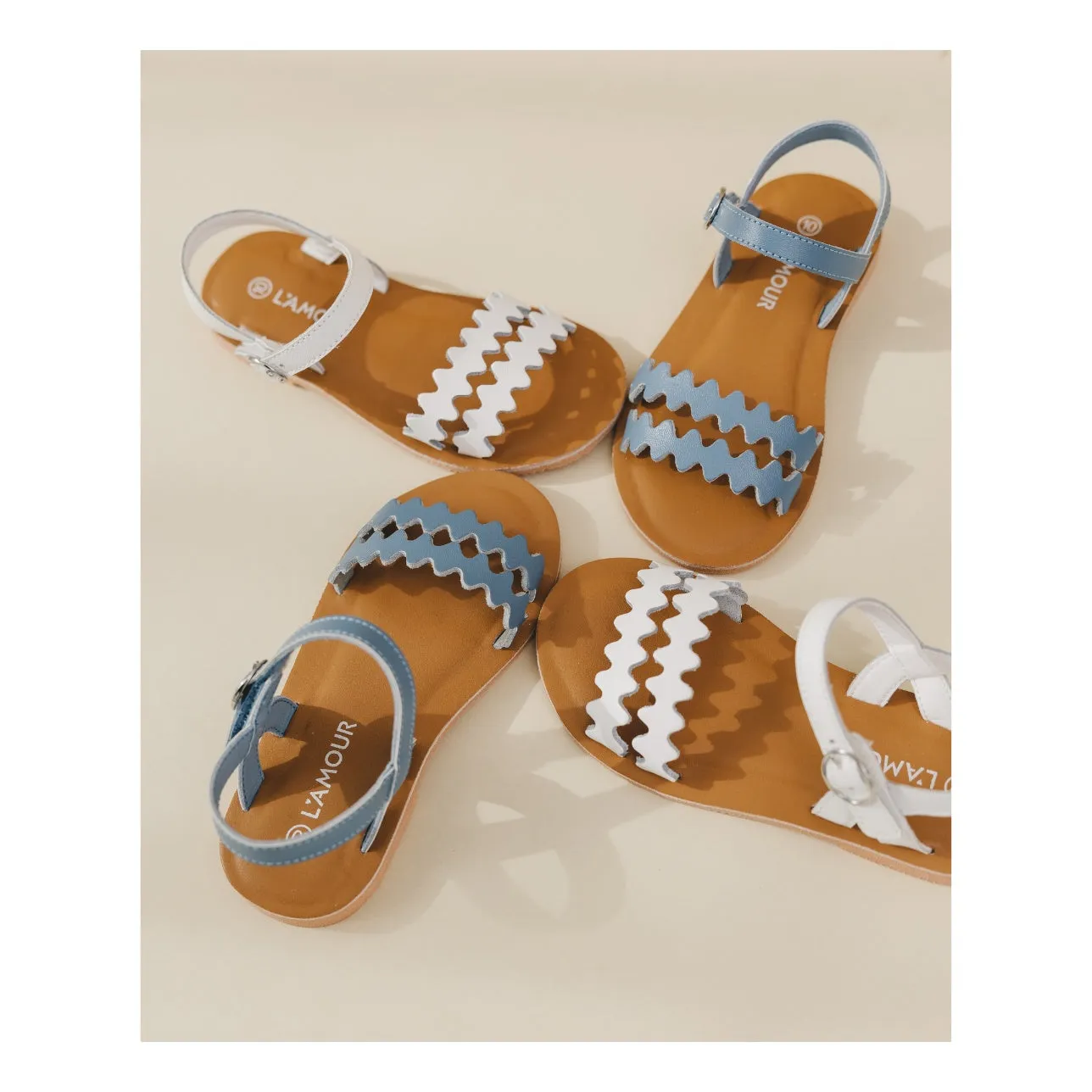 Eden Scalloped Sandal