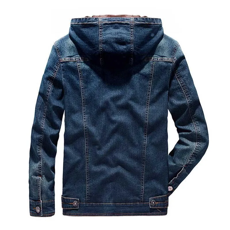 Edison Cargo Denim Jacket For Men