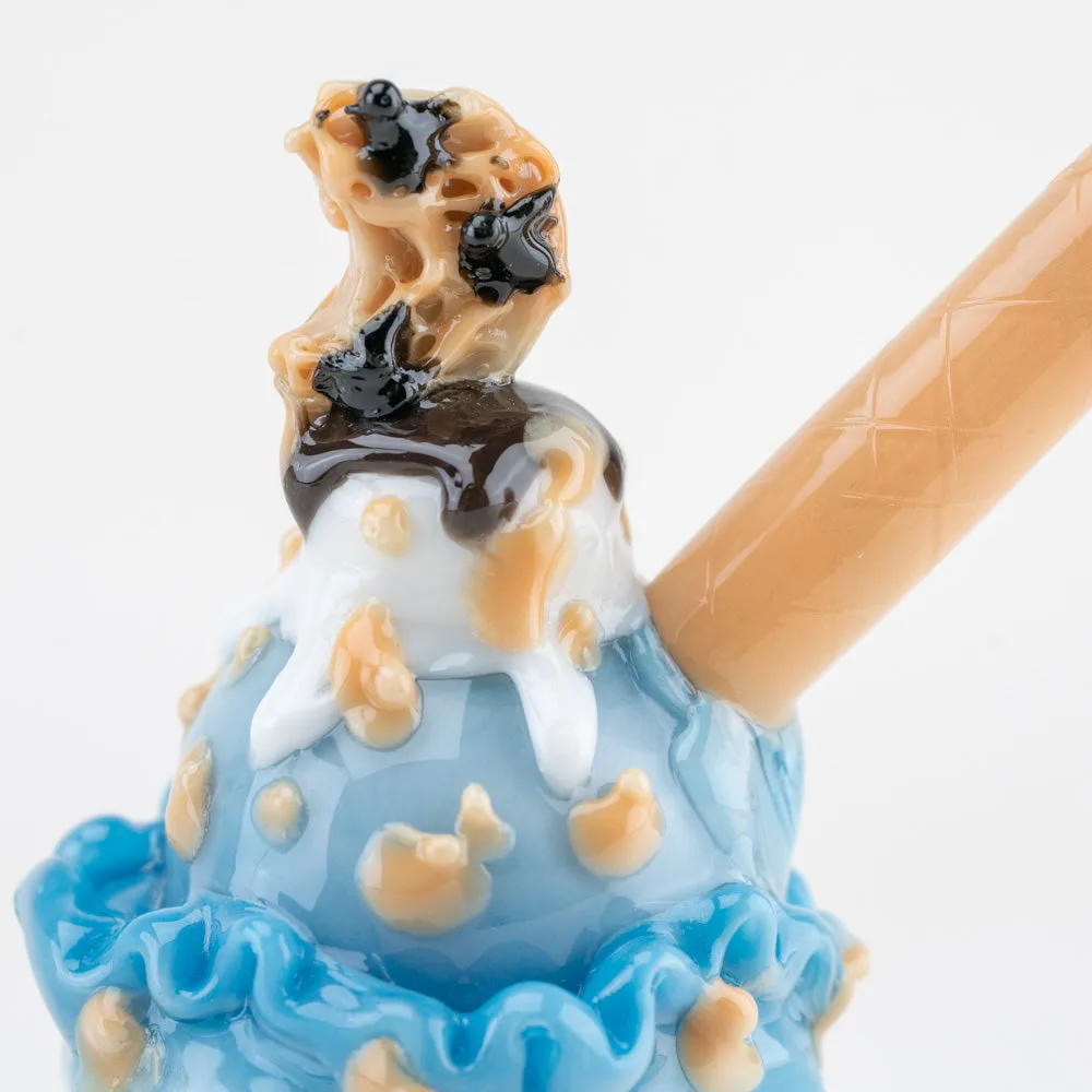 Empire Glassworks Cookie Monster Sundae Nano Rig