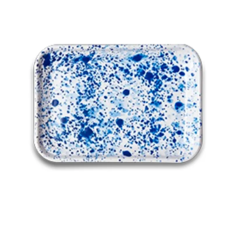 Enamel Rectangular Tray (Multiple Styles)